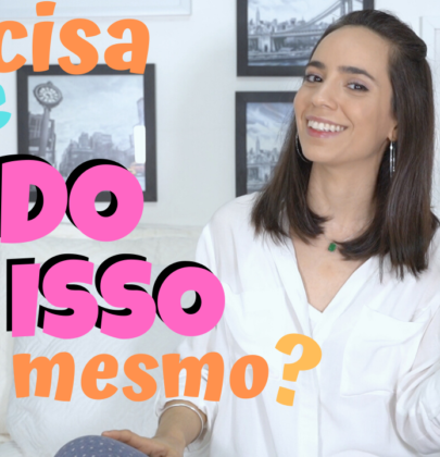 UM PAPO SOBRE VAIDADES, INSEGURANÇA E CONSUMISMO